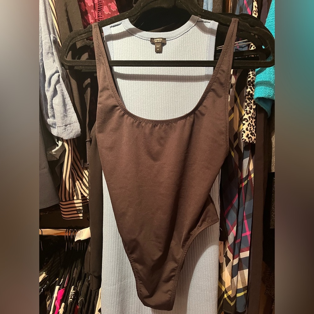SKIMS scoop neck one-piece. NWT. Size S.